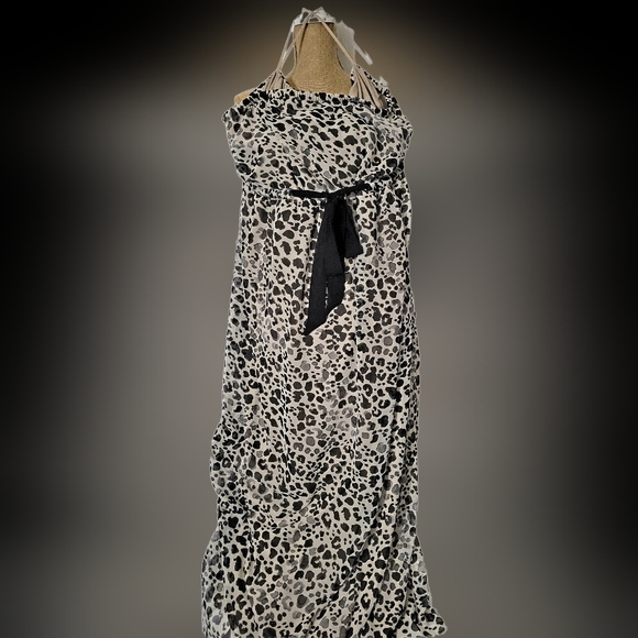 Lane Bryant Animal Print Strapless Maxi Dress 22 / 24 NWT - Picture 1 of 2